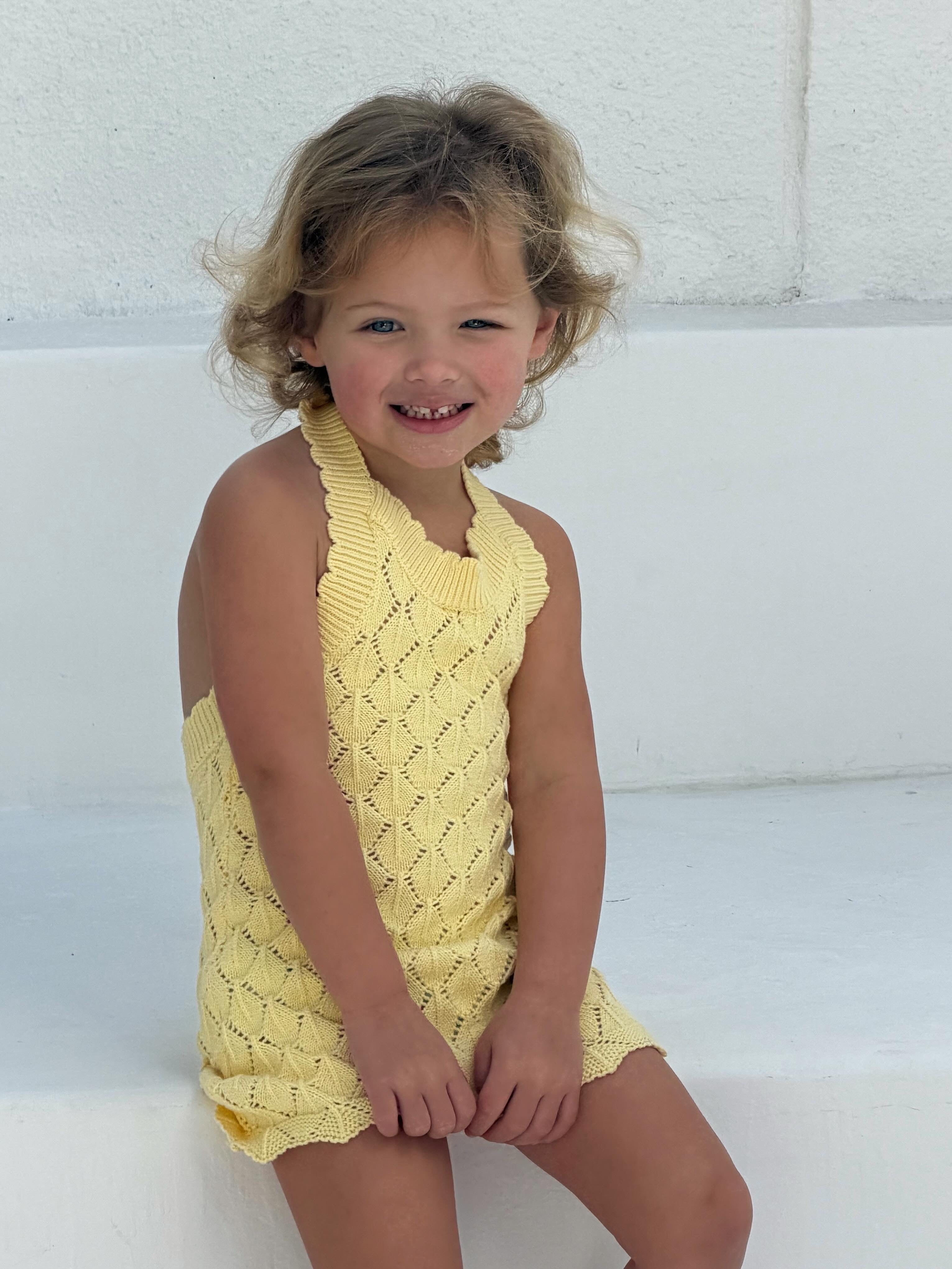 ROMI KNIT DRESS - SUNSHINE