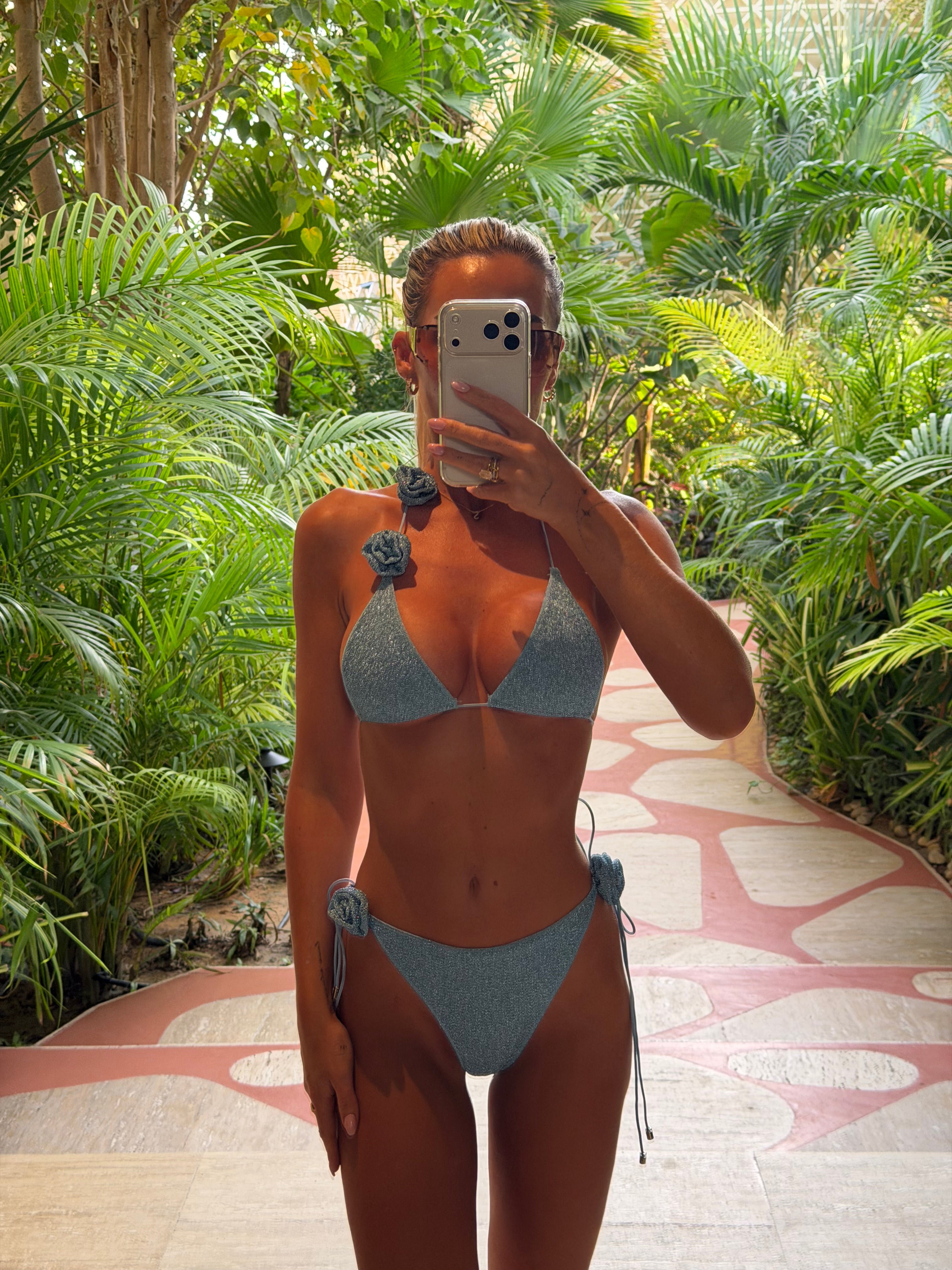 AZURE BIKINI TOP - OCEAN