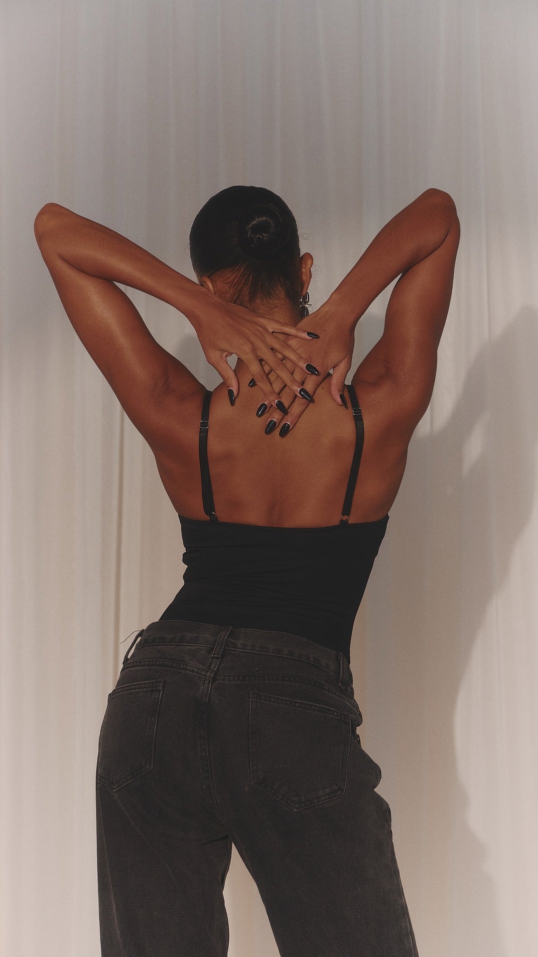 KYLIE BLACK SCULPT LACE BODYSUIT
