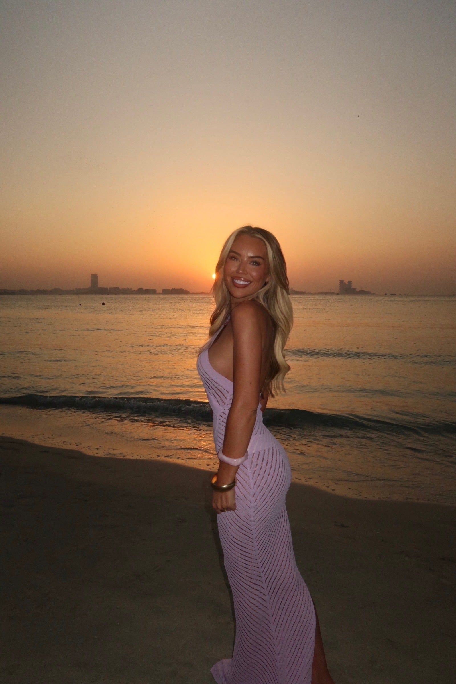 DOLCE CUT OUT MAXI - LILAC