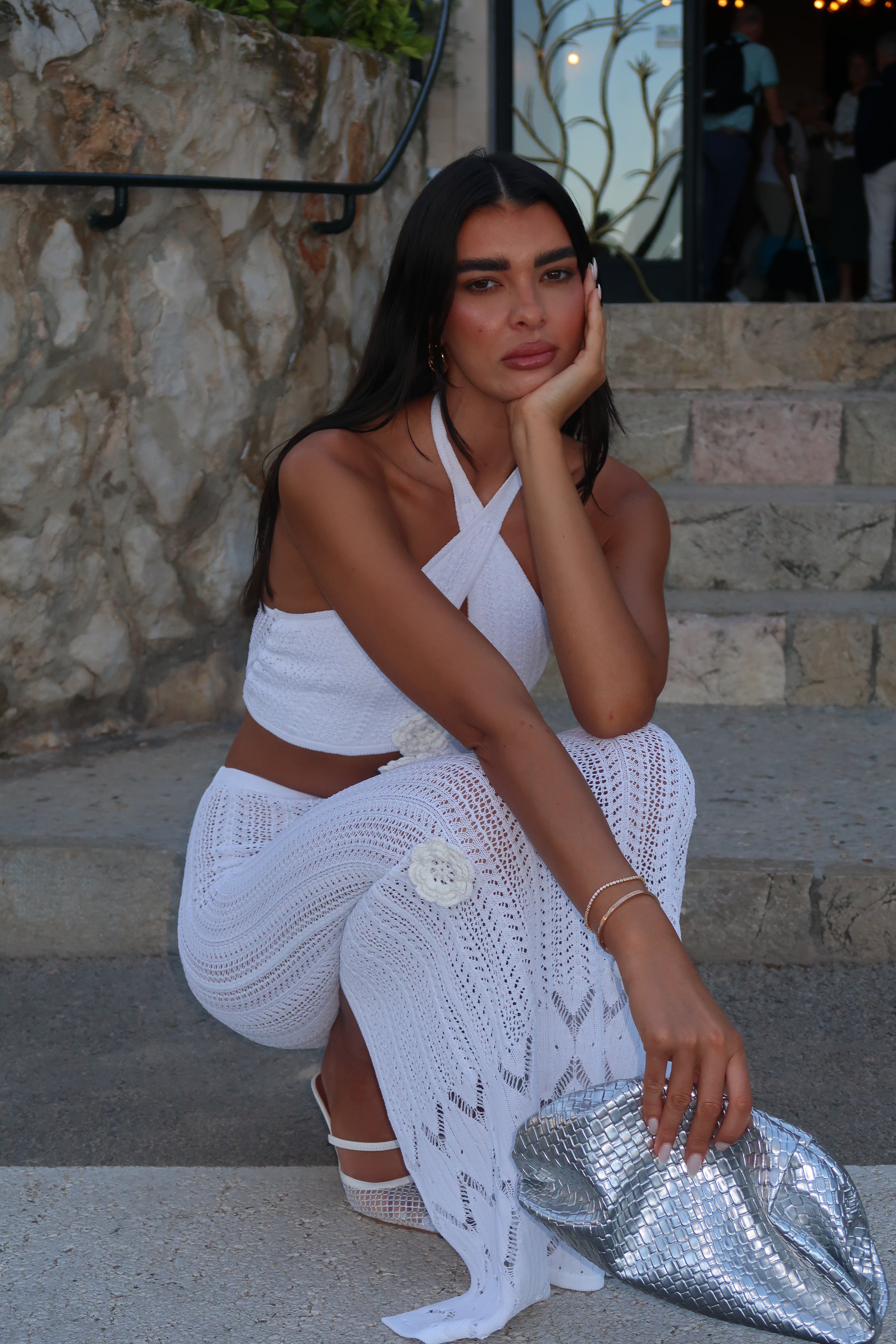 GARDENIA TWO PIECE - WHITE