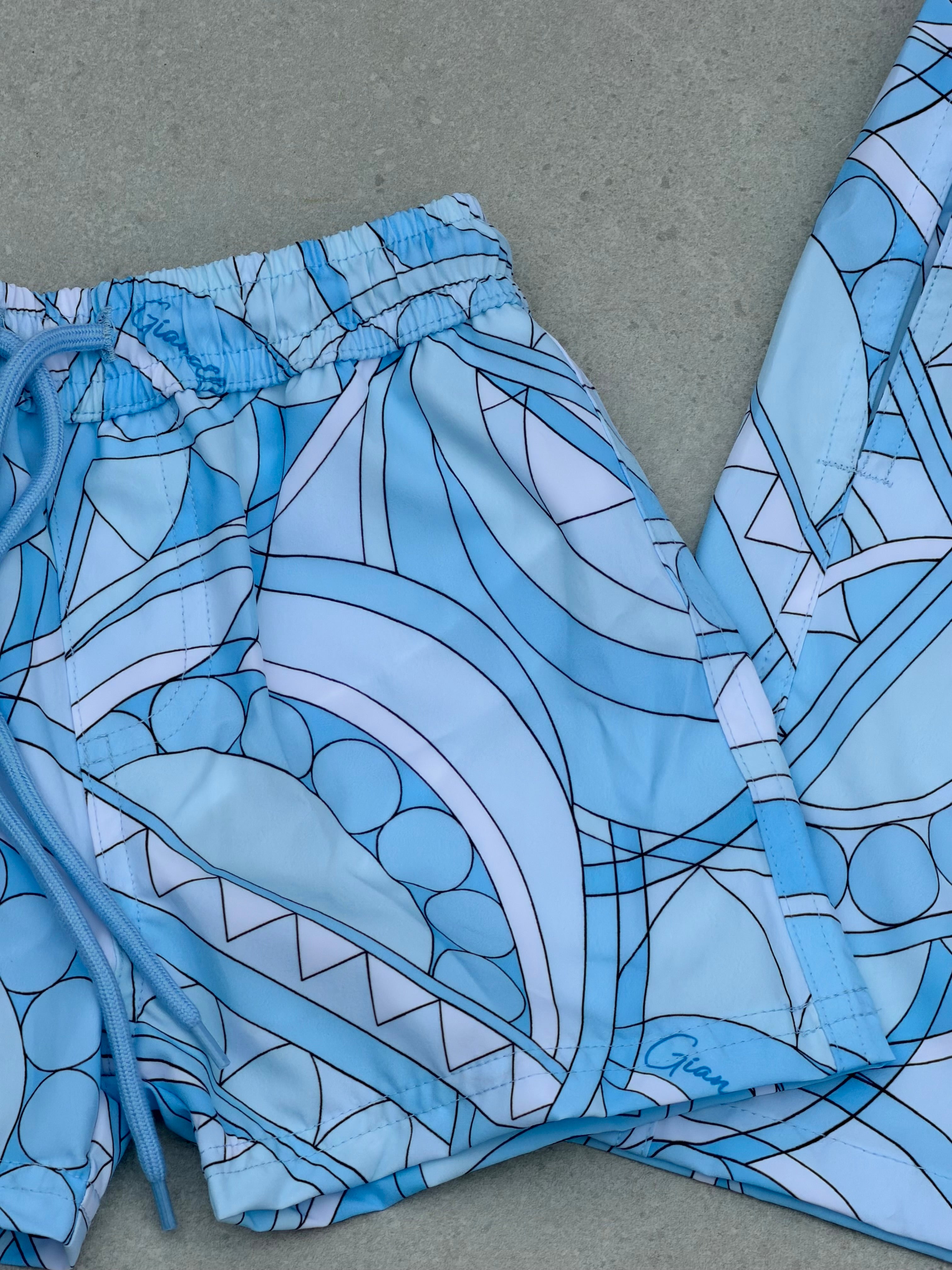 RIVIERA SWIM SHORTS - MINI
