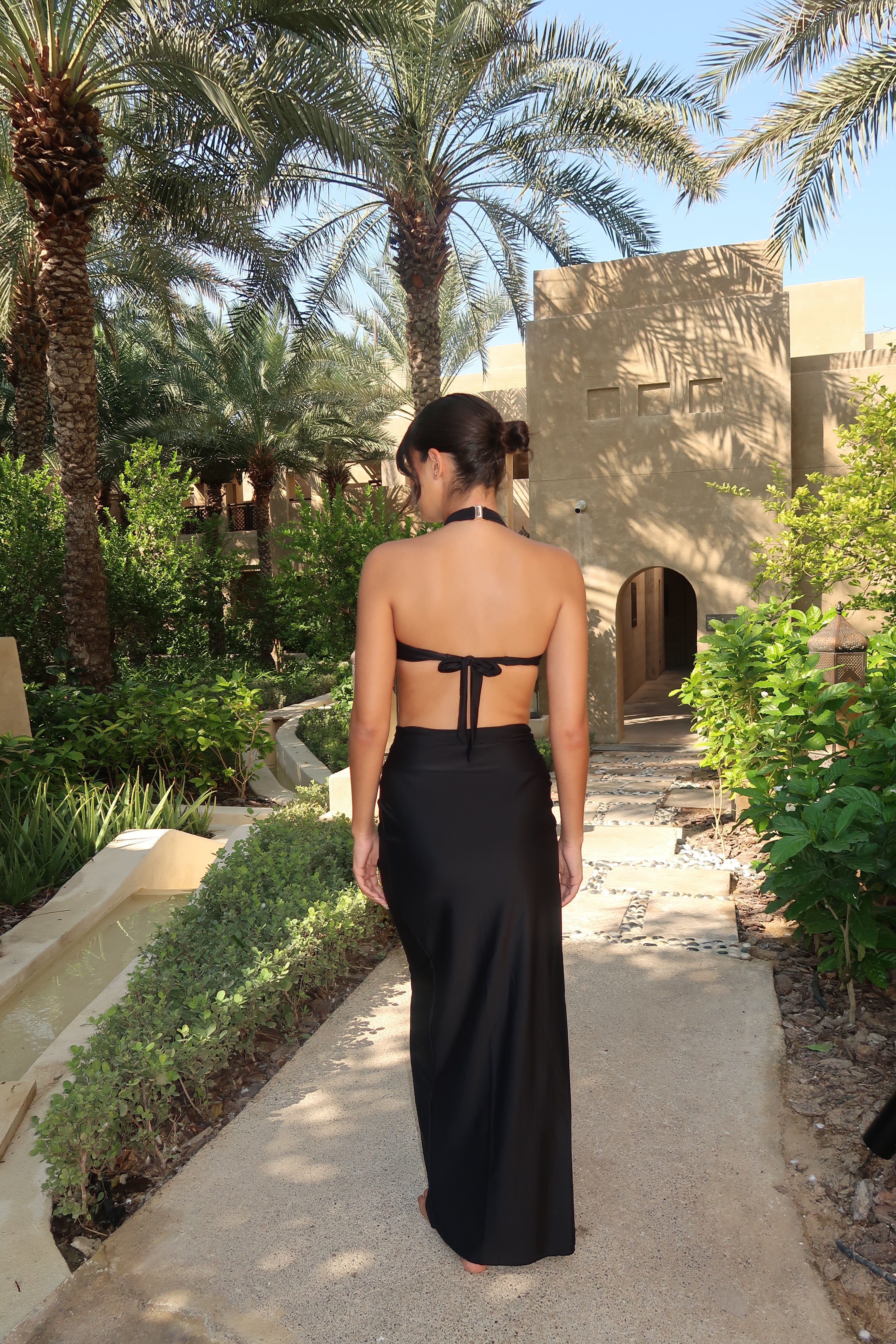 FALDA MAXI ST TROPEZ - NEGRO