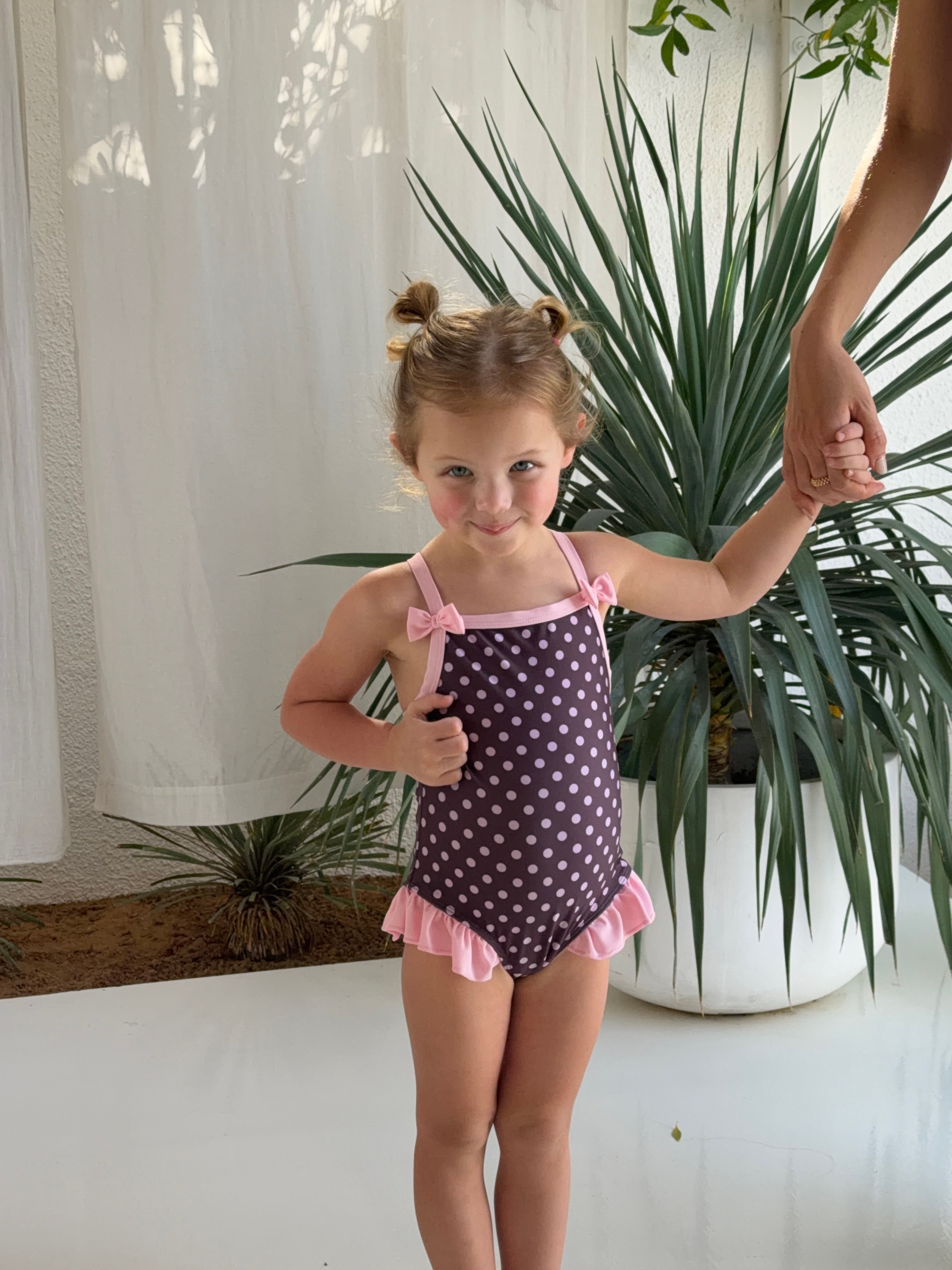 AUTUMN MINI POLKA DOT ONE PIECE